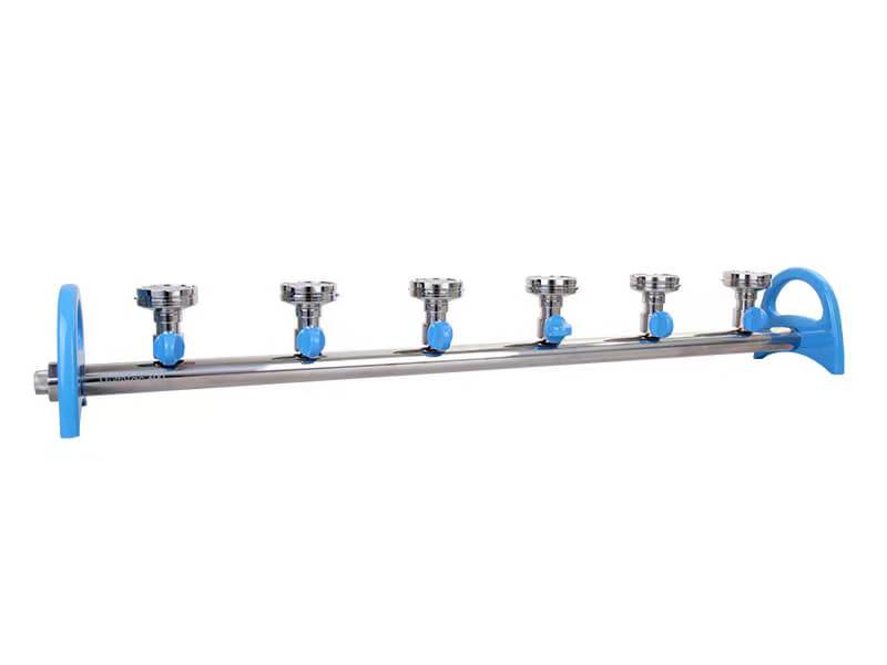 MultiVac600-MB六聯不銹鋼過濾支架